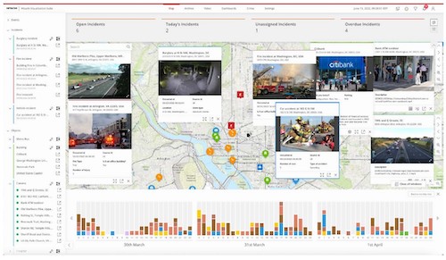 smart city, analytics, police, public safety, Internet of Things, IoT, edge computing, vision, surveillance, Hitachi Visualization Suite, Hitachi Visualization Platform