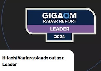 Hitachi Vantara stands out as a leader in the GigaOM Radar report 