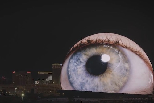 Las Vegas Sphere Eyeball