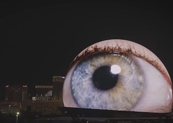 Las Vegas Sphere Eyeball