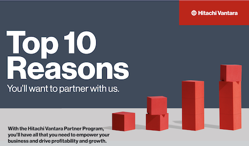 Top 10 Reasons to Partner with Hitachi Vantara