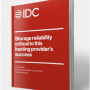 IDC Customer Spotlight: Storage Reliability Critical to Hosting Provider's Success